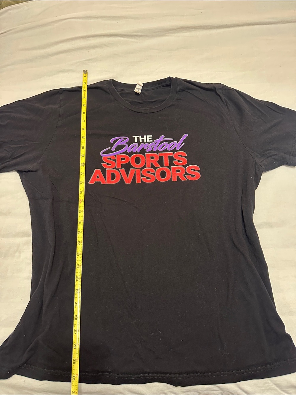 The Barstool Sports Advisors Black Graphic Tee